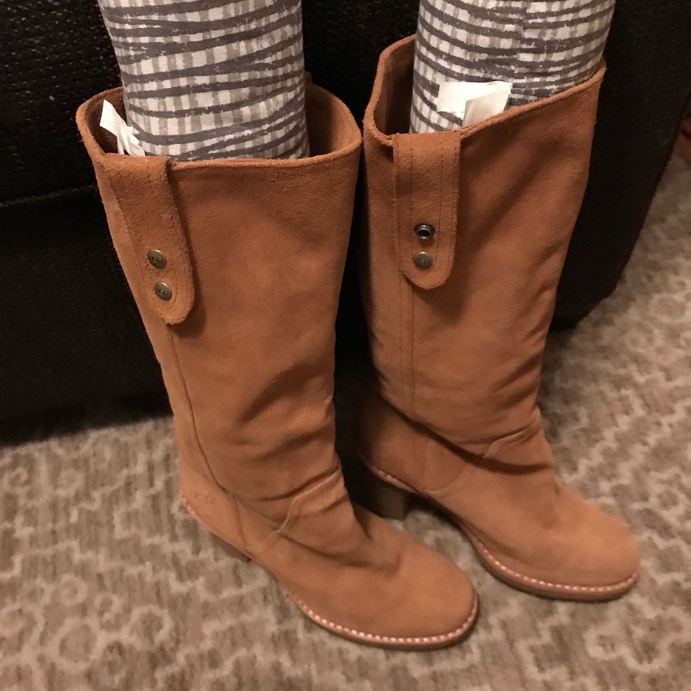 UGG Josie Convertible Suede Boot